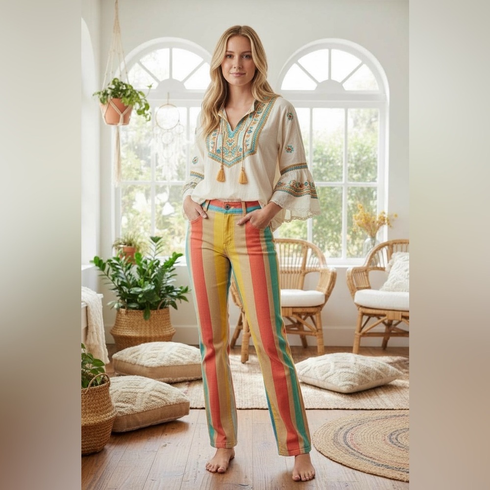 Alice+Olivia Multi Color  Pants
